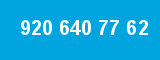 920 640 77 62